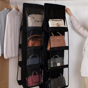 6 Pocket Hanging Bag Organizer